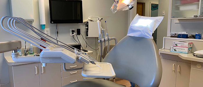 Modern dental operatory at Nelson Dental Practice